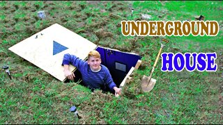 Underground House - DIY | How to build a house under the ground