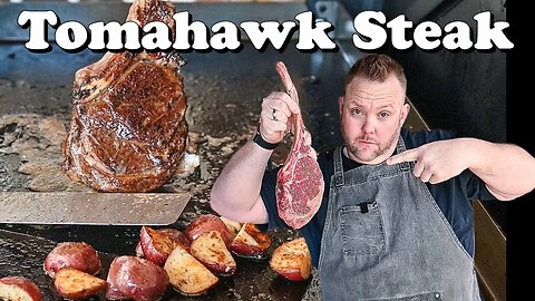 How to Cook a Tomahawk Steak on the Blackstone Griddle