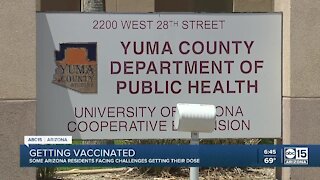Getting vaccinated in Arizona