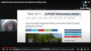 Unjabbed migrants allowed entry into Canada via Roxham Road