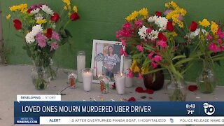 Loved ones mourn murdered Uber driver