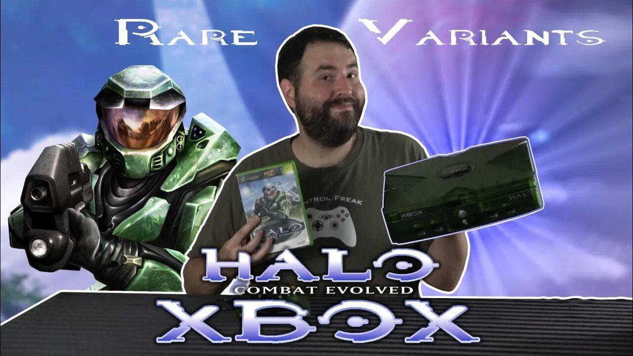 Halo Green OG Xbox - Rare Variants - Adam Koralik