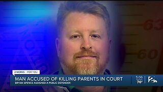 Man Accused of Killing Parents Appears in Court