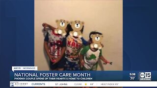 Phoenix couple opens their hearts and home to foster children