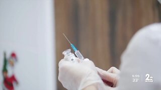 Johns Hopkins doctor gets COVID-19 vaccine