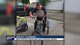 Bike stolen from man with special needs