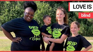 Black woman 'trolled' for adopting three white children