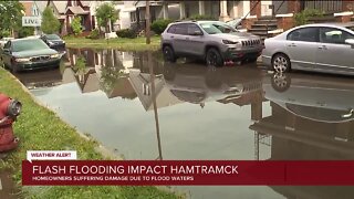 Flash flooding impacts Hamtramck