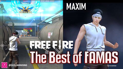 CS Free Fire With Maxim Character
