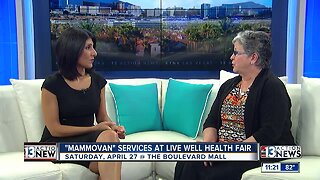 Mammovan Services at Live Well Health Fair