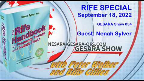 2022-09-18, GESARA SHOW 054 - Sunday - Rife Special
