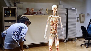 Virtual Reality Holograms for Medical Students - Instead of cadavers
