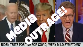 Media Rage At 'Fascist' Trump Over Biden's Covid! | Wacky MOLE