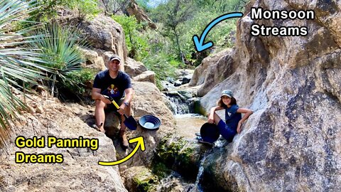 Monsoon Streams and How NOT to Pan for Gold