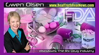 💊 BigPharma Whistleblower Gwen Olsen Exposes How Dangerous Pharmaceutical Drugs Are