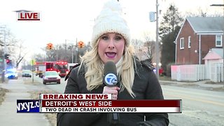 2 killed in Crash in Detroit