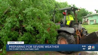 Tips on staying safe during severe weather