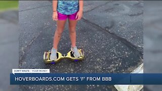 Hoverboards.com gets 'F' from Better Business Bureau