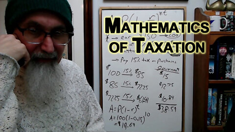 Mathematics of Taxation: The Magic of Compound Interest: Now You See It, Now You Don't [ASMR]