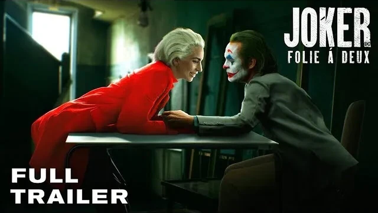 JOKER 2 Folie à Deux Full Trailer 2024 Lady Gaga Joaquin Phoenix Movie