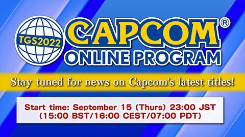 TGS 2022 Capcom Online Program Livestream