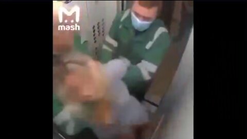▌▌Medical Workers Beat the Shit out of a Woman! ▌▌