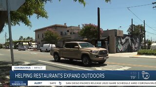 Mayor signs order to make expanding outdoor dining easier