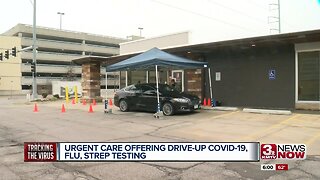 Urgent Care Omaha is offering drive-up testing for COVID-19, flu, strep