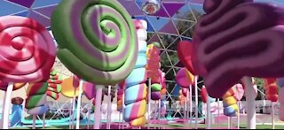 Video shows real-life Candy Land experience in California