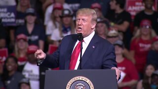 Trump holds rally in Tulsa