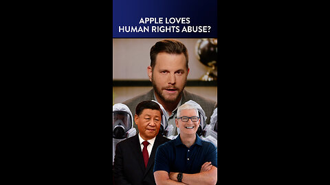 Watch Apple CEO SQUIRM When Confronted About Human Rights Abuses