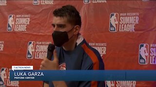 Garza talks progress at NBA Summer League