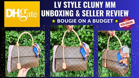 DHgate Louis Vuitton Style Alma PM Damier Ebene Dupe Bag Unboxing