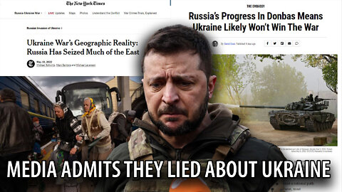 The Media Finally Admits They Lied About Ukraine