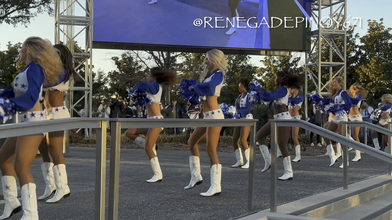 Join The Dallas Cowboys' Cheerleaders At An Official Watch Party