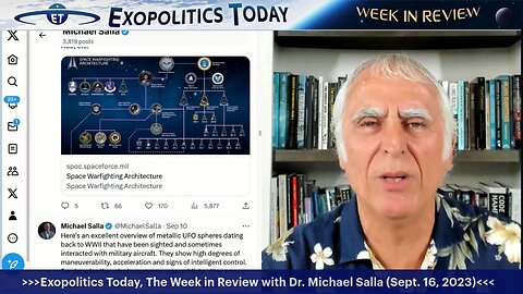 Exopolitics Today Week in Review with Dr Michael Salla – Sept 16, 2023