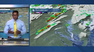 Meteorologist Patrick Pete talks about potential rain over the weekend