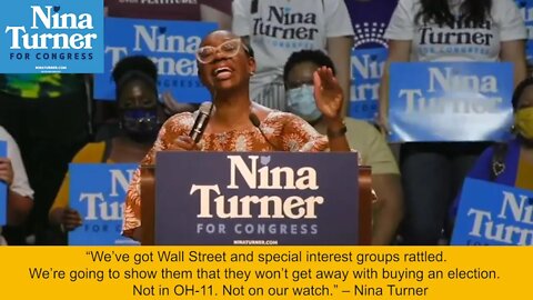 The Best Choice: Nina Turner for Ohio's 11th Congressional District, TODAY IS ELECTION DAY