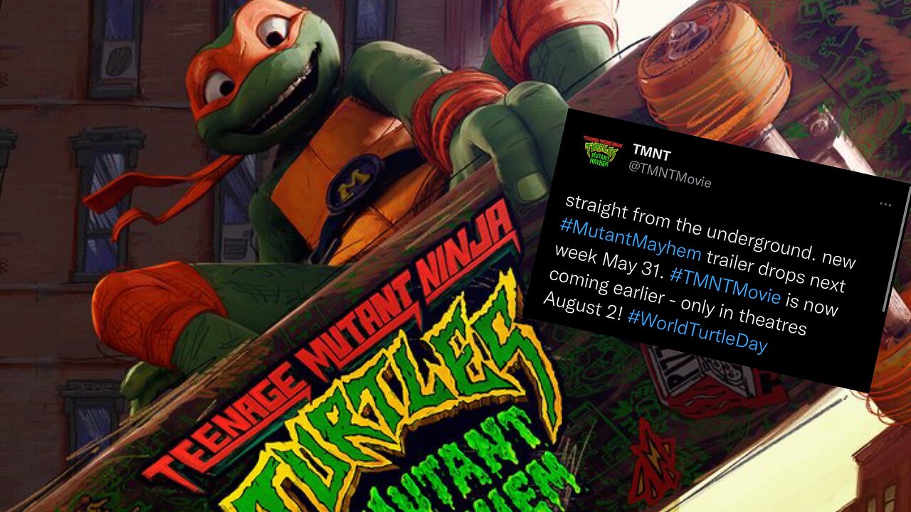 TMNT Mutant Mayhem New Release Date & Trailer Next Week & Poster