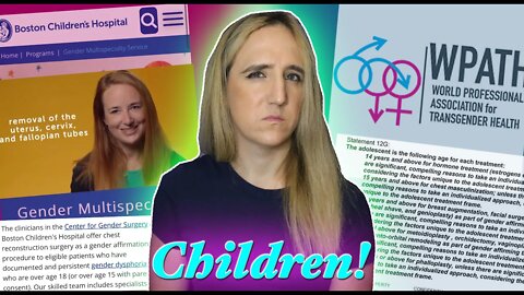 Trans Woman Reacts: The Boston Children's Hospital performing surgery on Minors