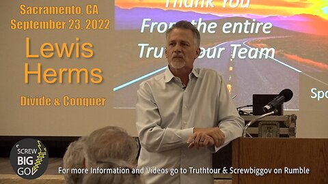 LEWIS HERMS - DIVIDE AND CONQUER - TRUTH TOUR 2 - SACRAMENTO,CA - 9-23-22