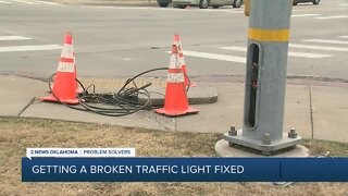 Getting A Broken Traffic Light Fixed