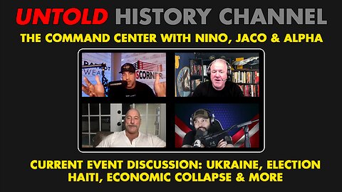 The Command Center with Nino, Michael Jaco & Alpha Warrior
