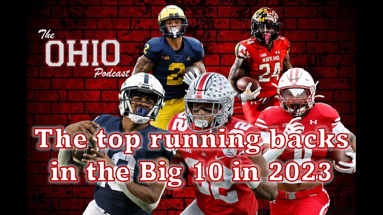 The top 10 RBs in the Big 10 for 2023