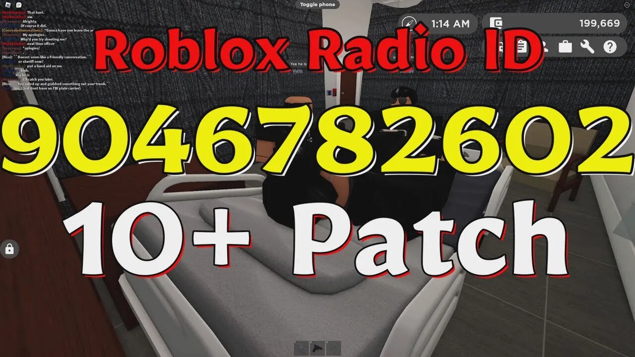 Patch Roblox Radio Codesids