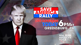 EXCLUSIVE LIVE TRUMP RALLY COVERAGE FROM GREENSBURG PA
