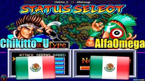 World Heroes 2 Jet (Chikitto_U Vs. AlfaOmega) [Mexico Vs. Mexico]