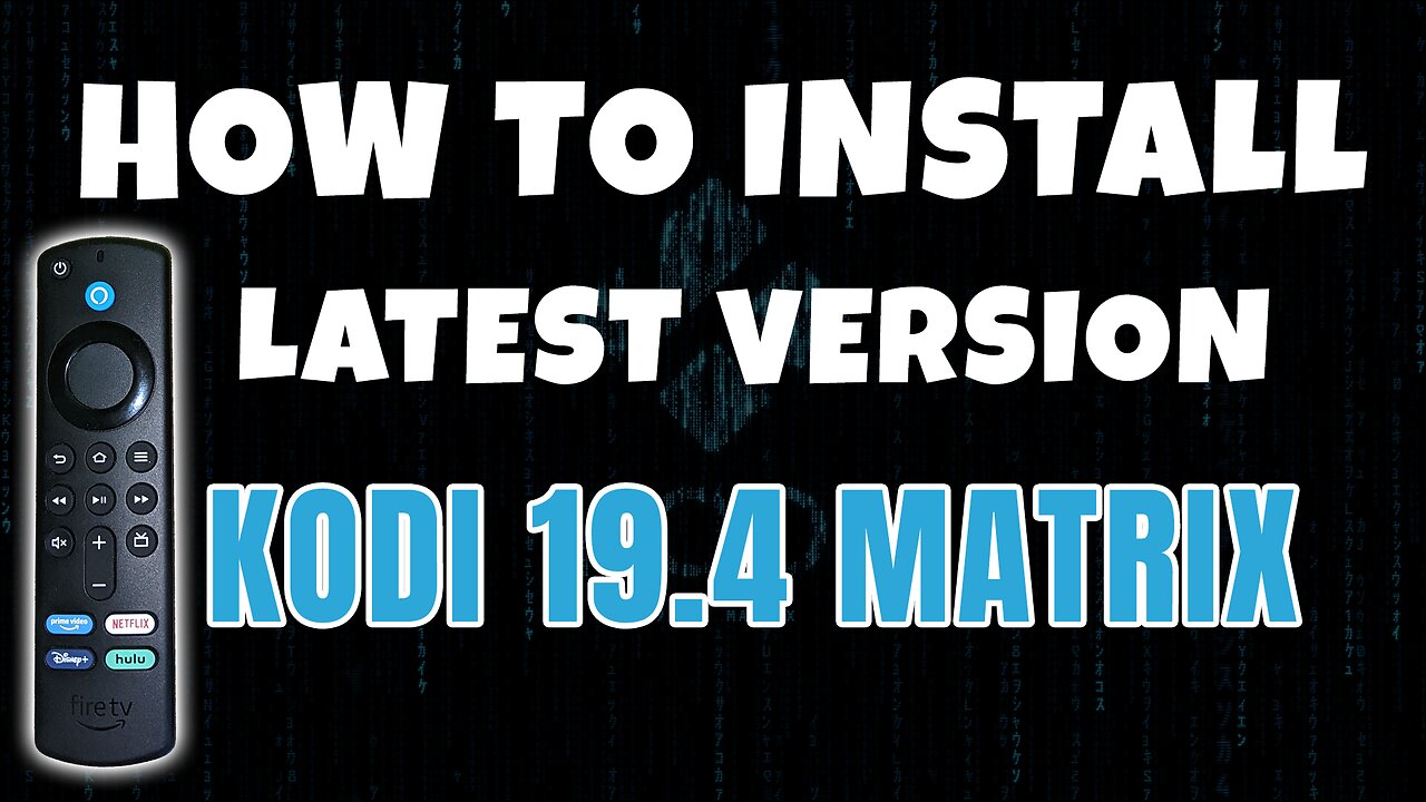 how to install kodi 19.5