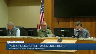 Inola Police Chief Faces Questions