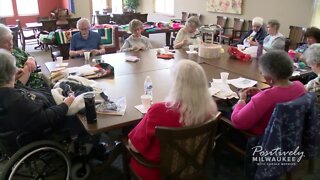 Seniors in Milwaukee crochet more than 700 items for people fighting cancer